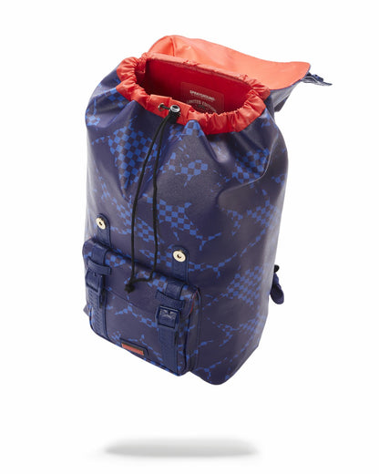 Sprayground SHARK CHECK (BLUE) HILLS BACKPACK