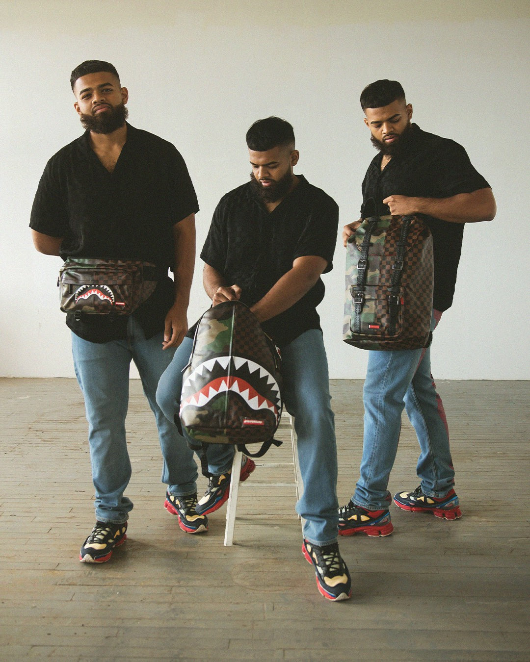 Sprayground JUNGLE PARIS HILLS BACKPACK