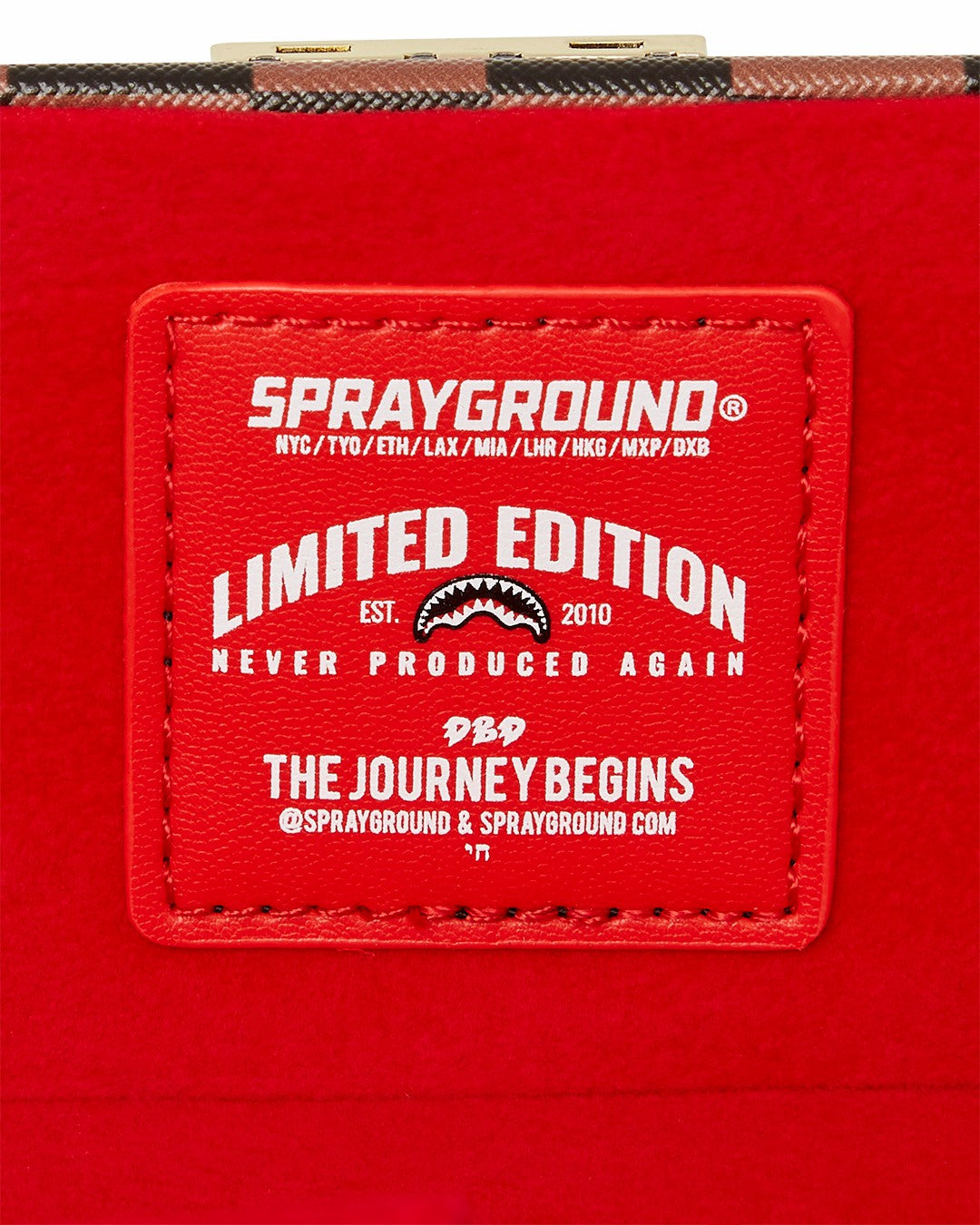 Sprayground ALL OR NOTHING SHARKS IN PARIS JEWELRY CASE