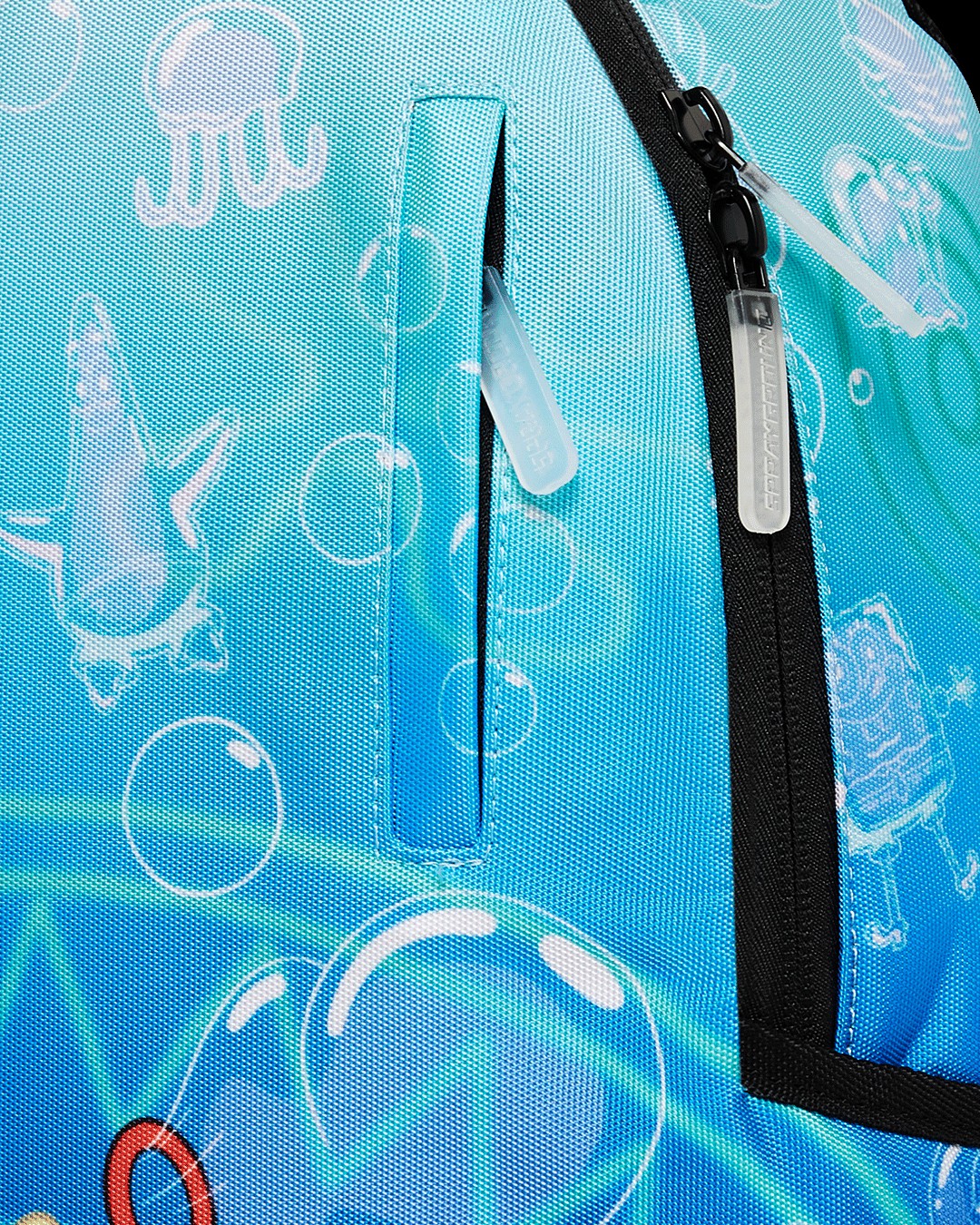 Sprayground SPONGEBOB BLOWING BUBBLES DLXR MINI BACKPACK