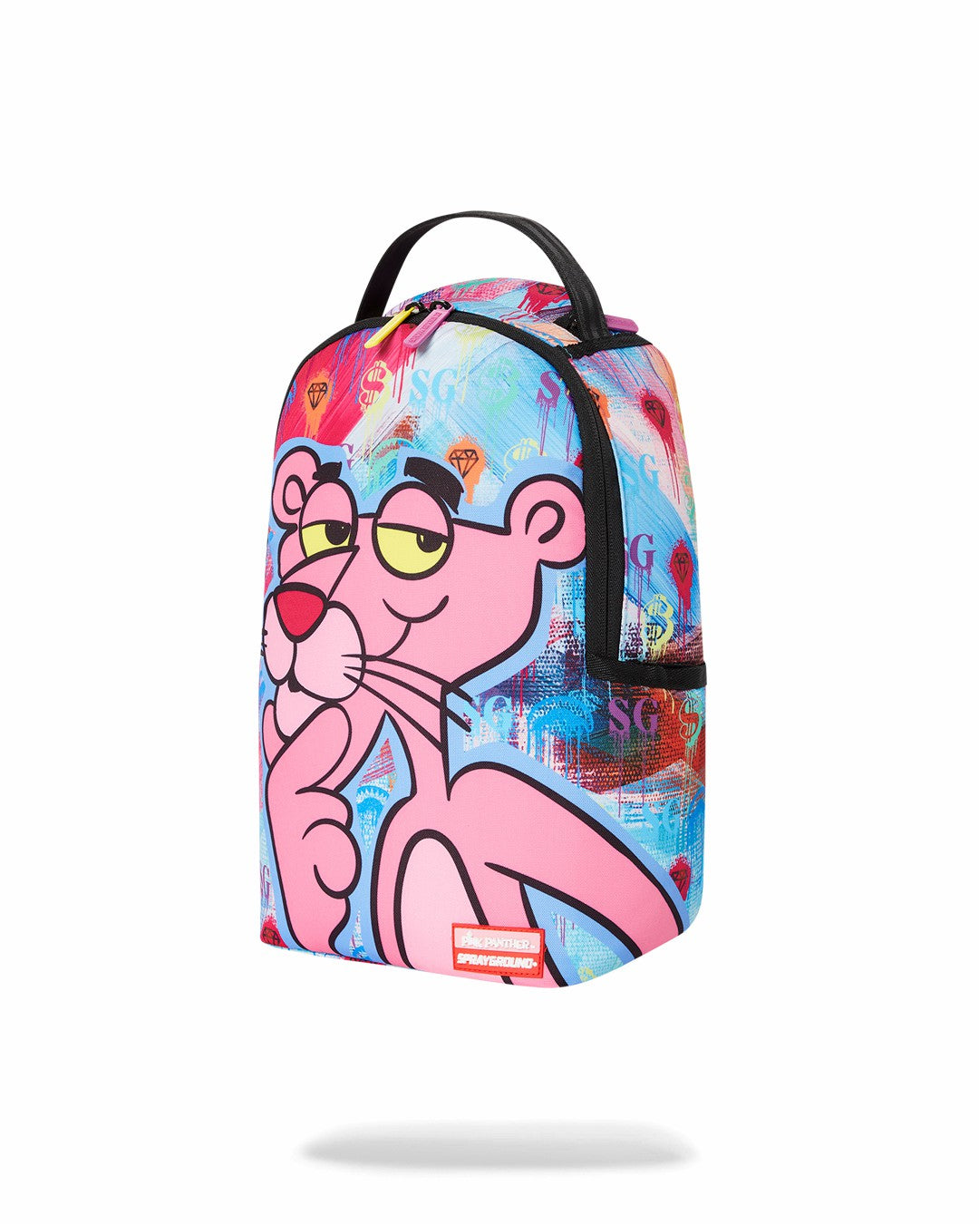 Sprayground SMALL BACKPACK: PINK PANTHER ART CLASS
