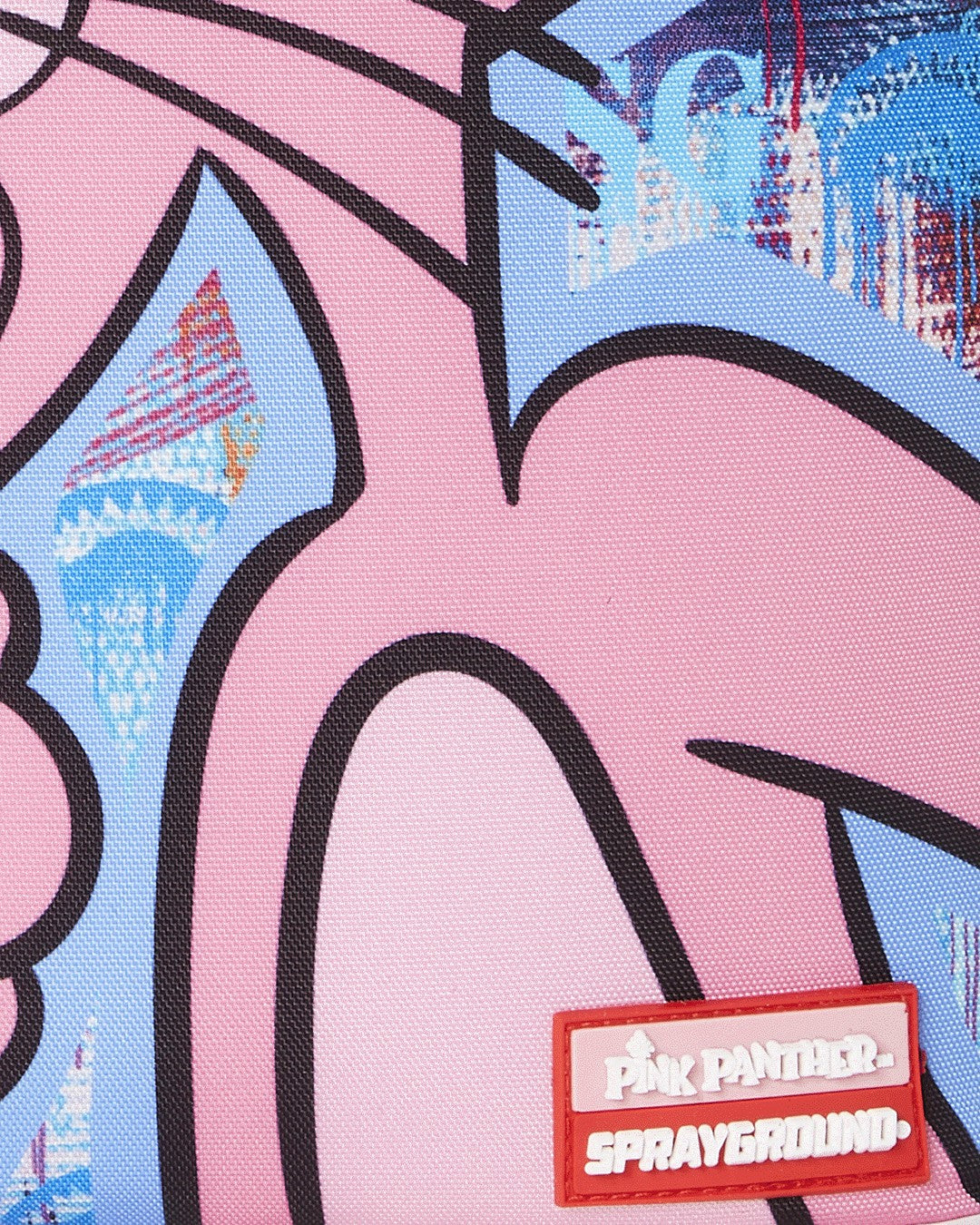 Sprayground SMALL BACKPACK: PINK PANTHER ART CLASS
