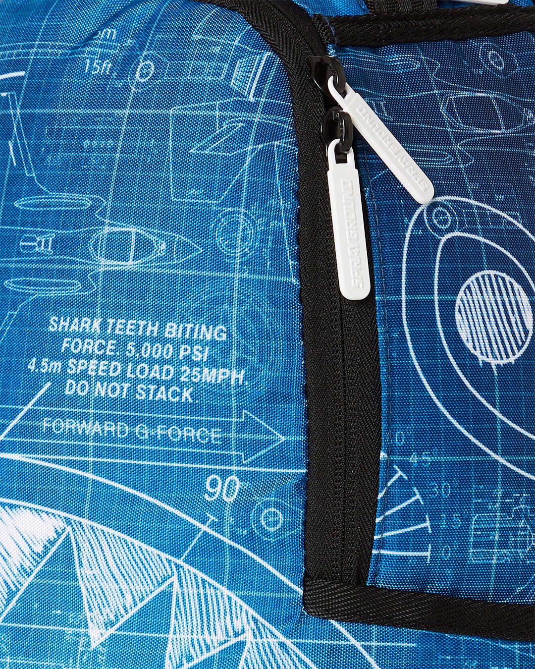 Sprayground MINI SCHEMATICS SHARK BACKPACK