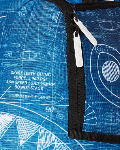 Sprayground MINI SCHEMATICS SHARK BACKPACK