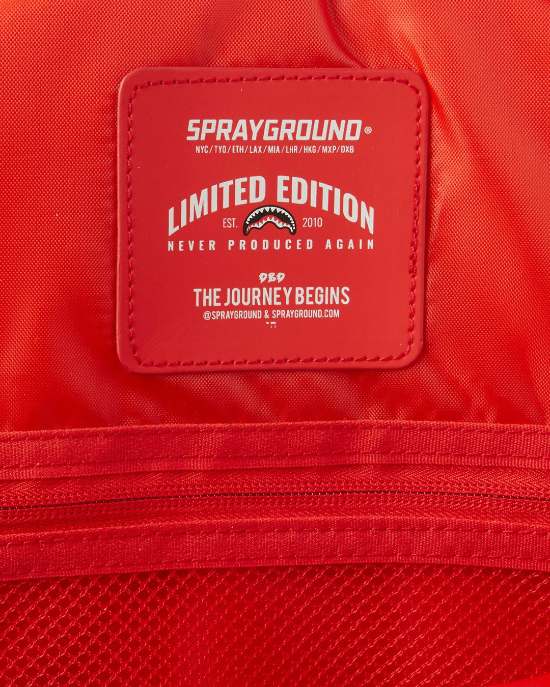 Sprayground MINI WELCOME TO SHARK ISLAND BACKPACK