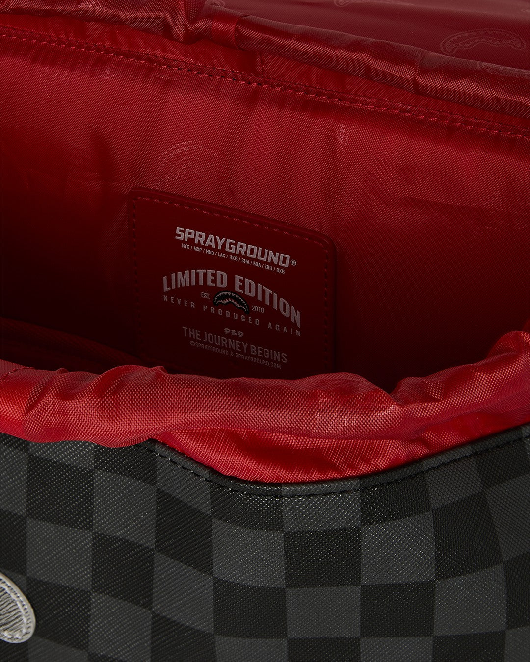 Sprayground CHROME SPECTRE MONTE CARLO BACKPACK