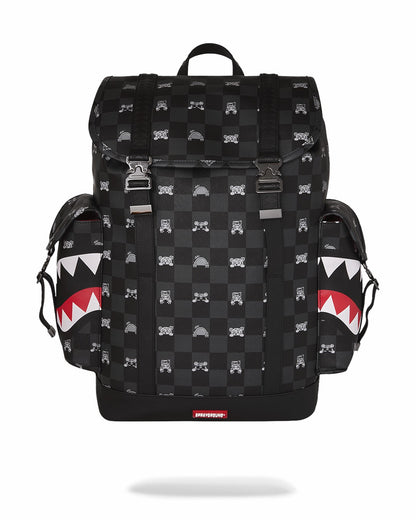 Sprayground SHARK MOB HIDEOUT MONTE CARLO BACKPACK