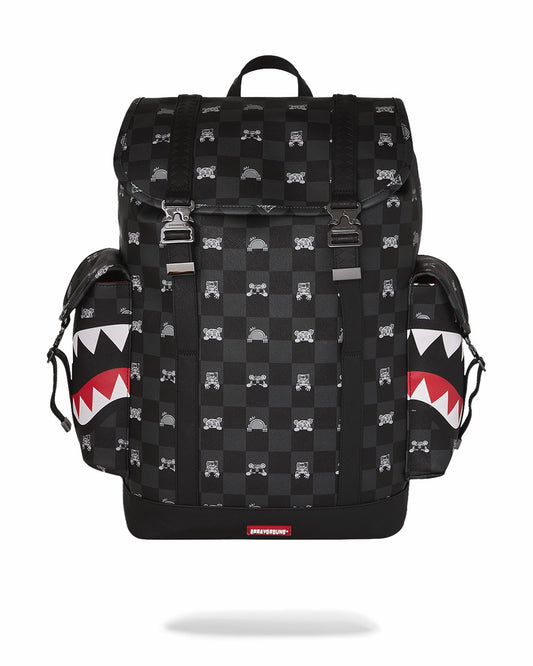 Sprayground SHARK MOB HIDEOUT MONTE CARLO BACKPACK