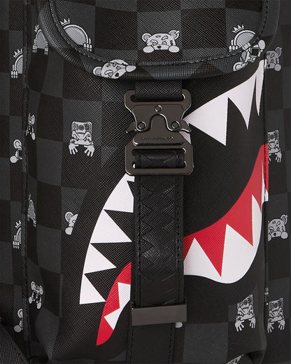 Sprayground SHARK MOB HIDEOUT MONTE CARLO BACKPACK