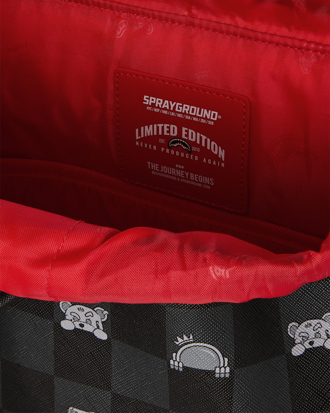Sprayground SHARK MOB HIDEOUT MONTE CARLO BACKPACK