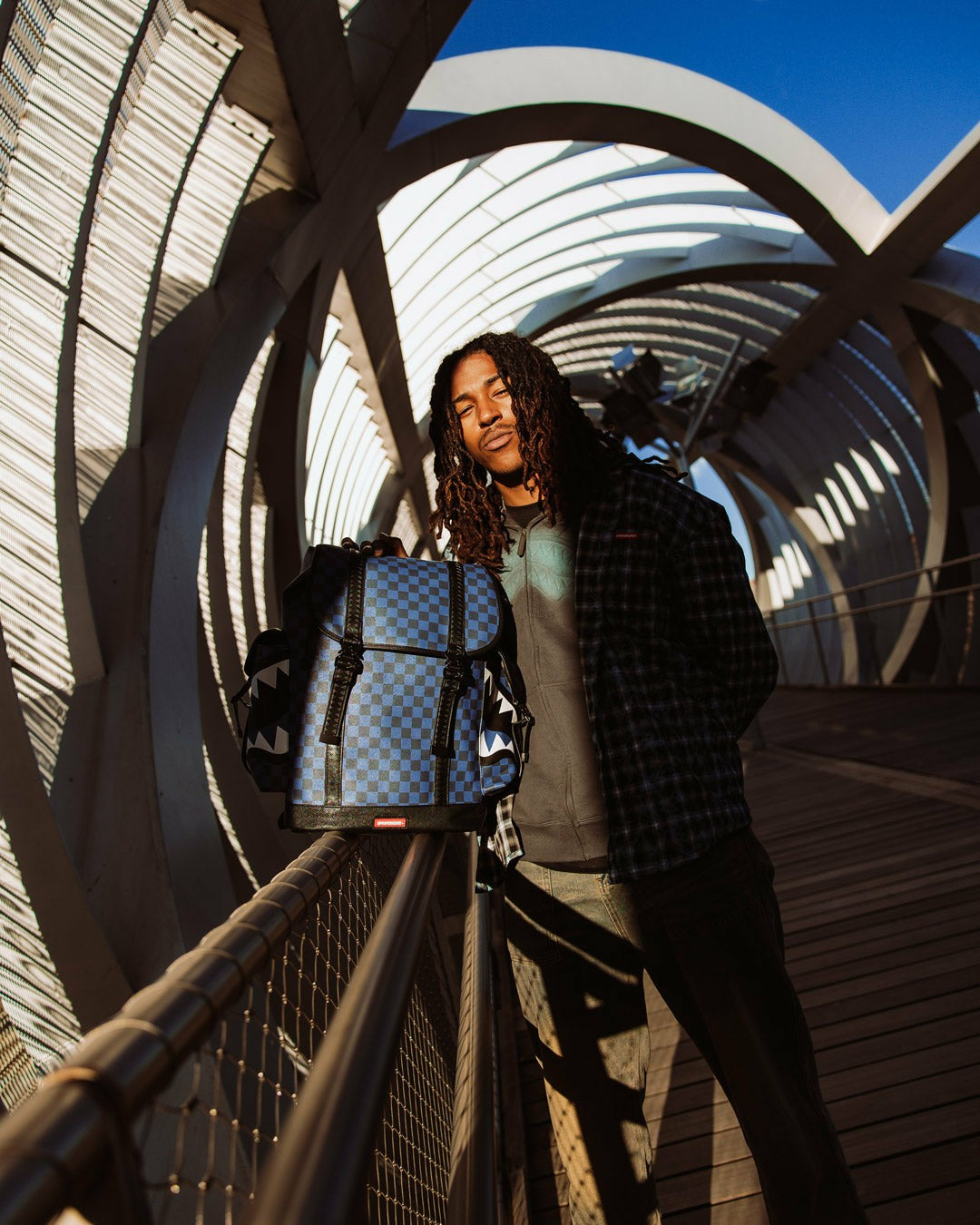 Sprayground MIDNIGHT MAGIC SHARKS IN PARIS MONTE CARLO BACKPACK