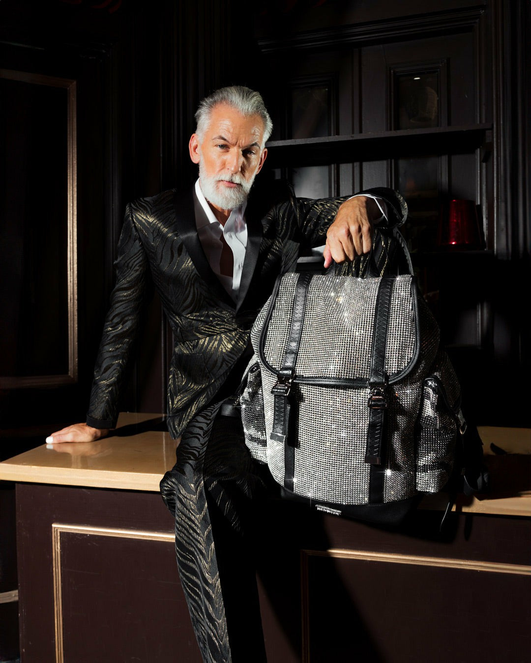 Sprayground AFTERSHOCK DIAMOND FLASH MONTE CARLO