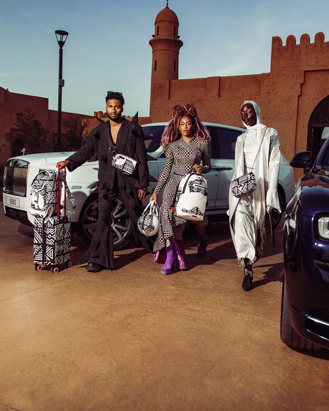 Sprayground A.I.8 AFRICAN INTELLIGENCE - ORIGIN STORY MONTE CARLO