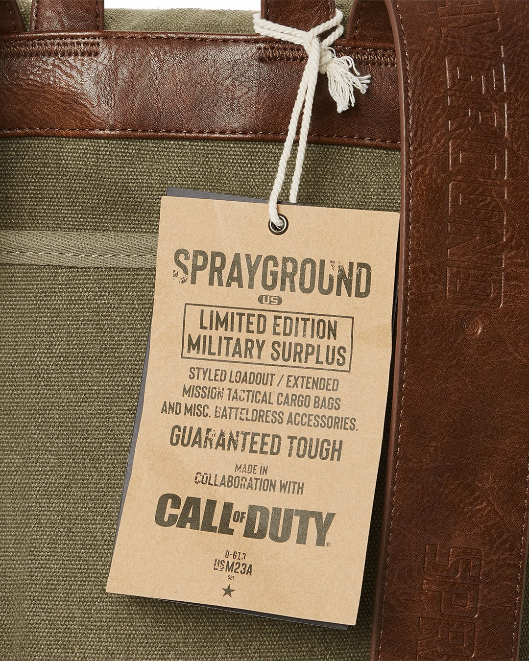 Sprayground CALL OF DUTY EL DIABLO MONTE CARLO