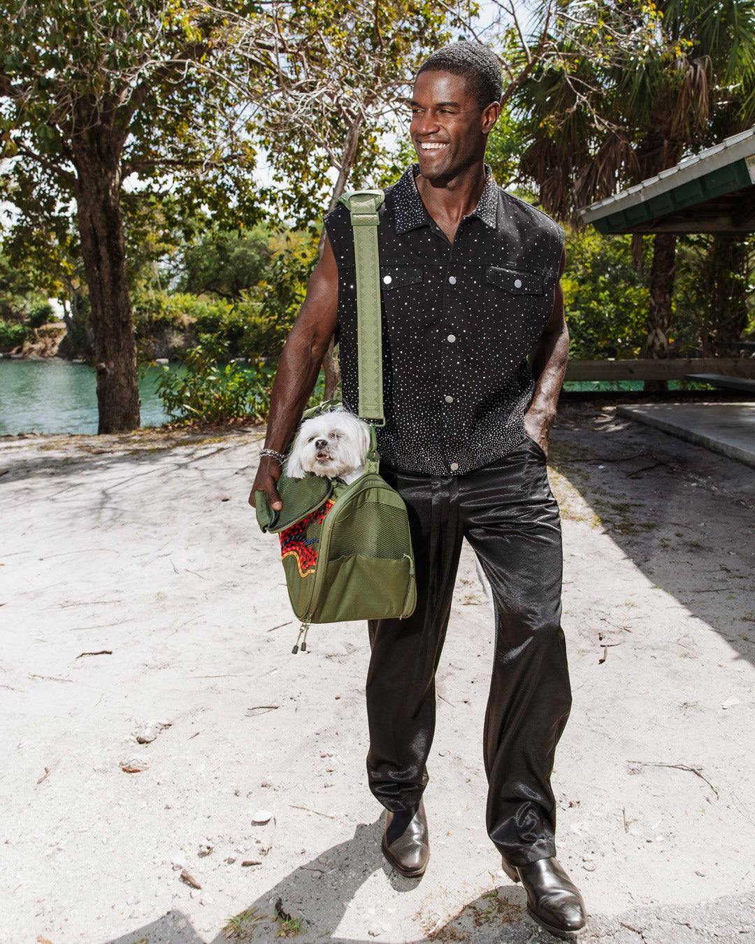 Sprayground WON'T STOP TILL THE TOP PET CARRIER