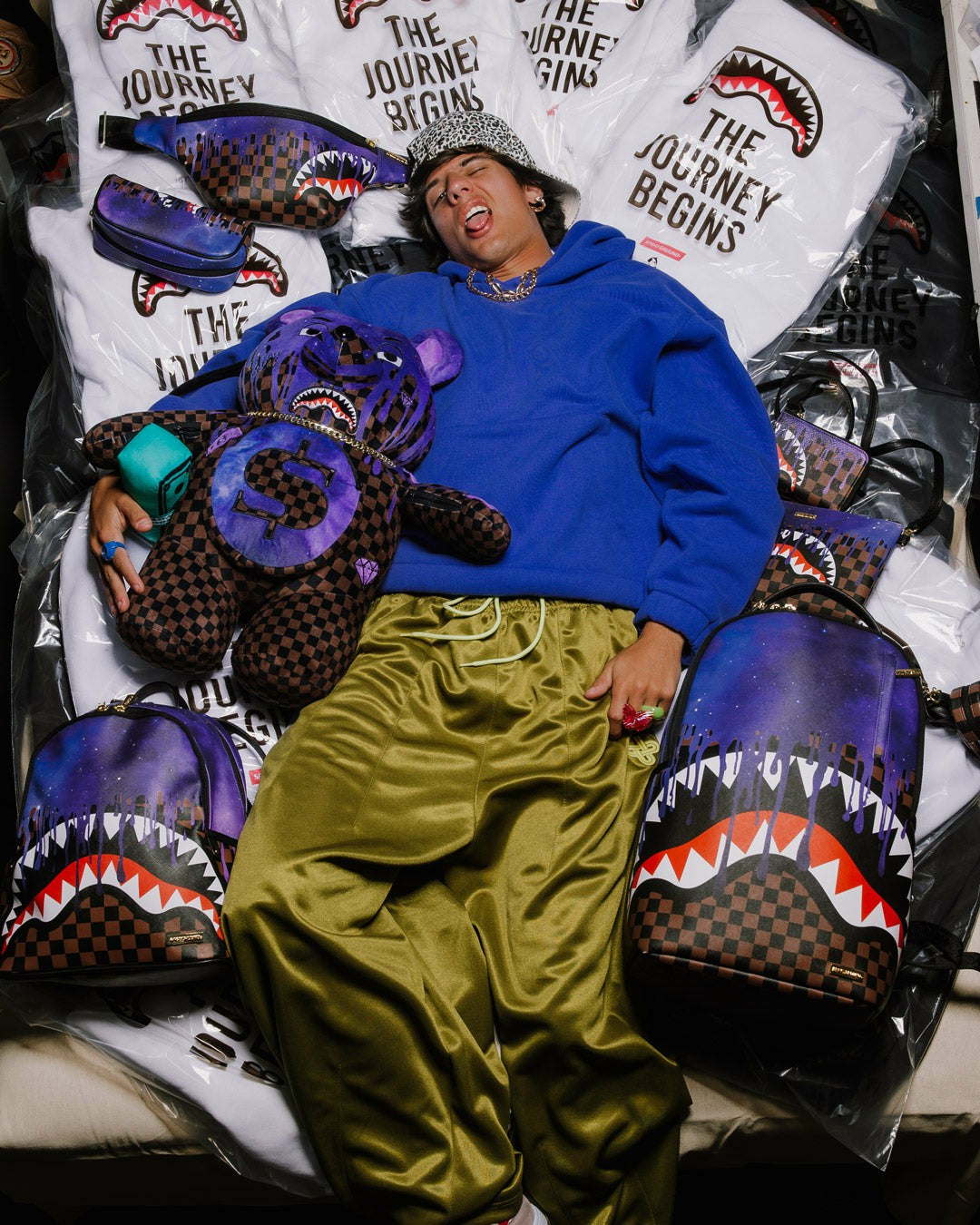 Sprayground CHAMPION OF THE GALAXY POUCH