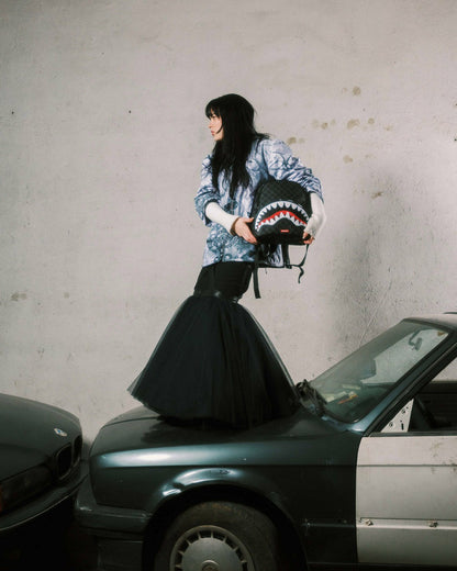 Sprayground SHARKS IN PARIS HYPER PUFF SAVAGE BACKPACK