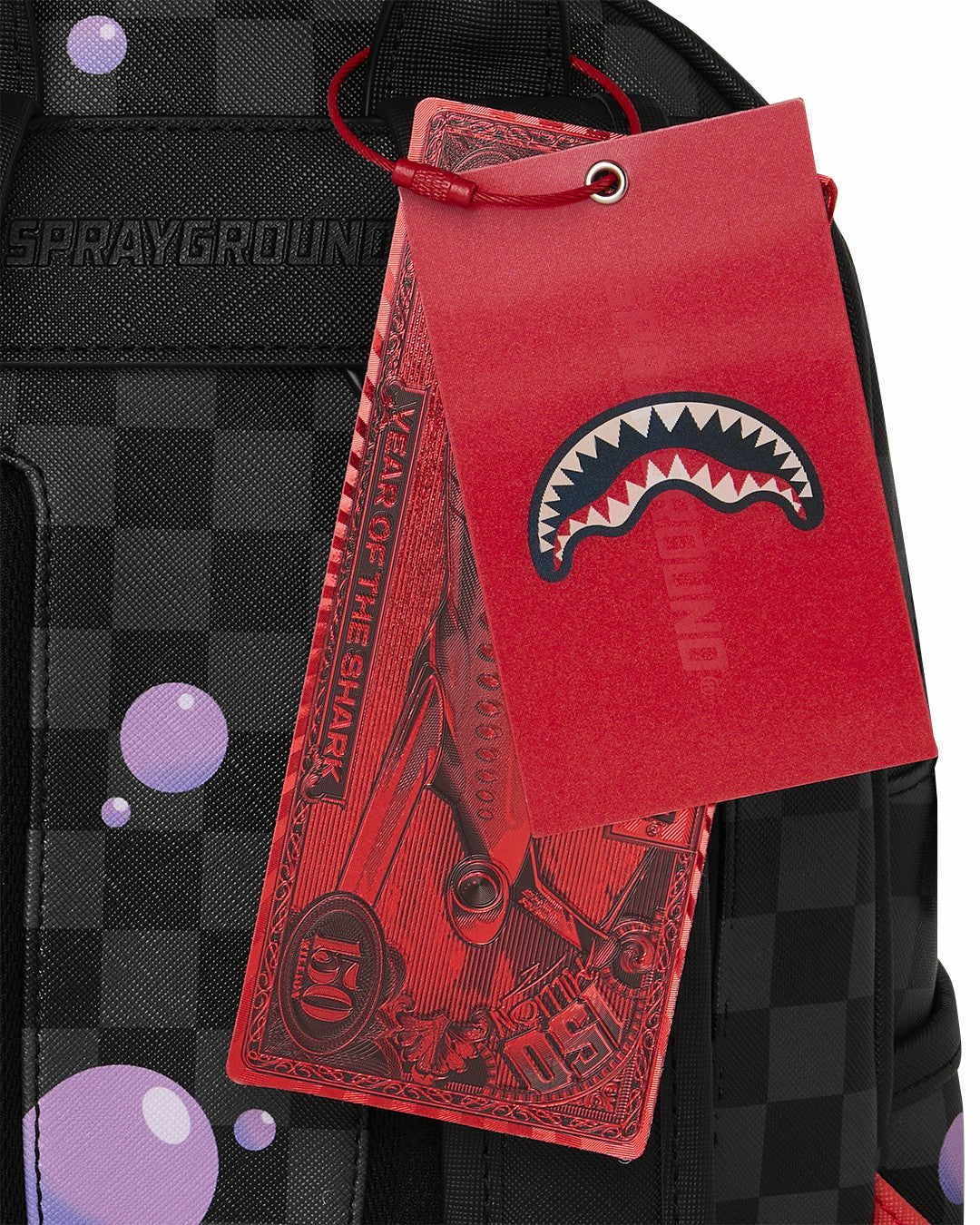 Sprayground PURPLE SLIME SHARK SAVAGE BACKPACK