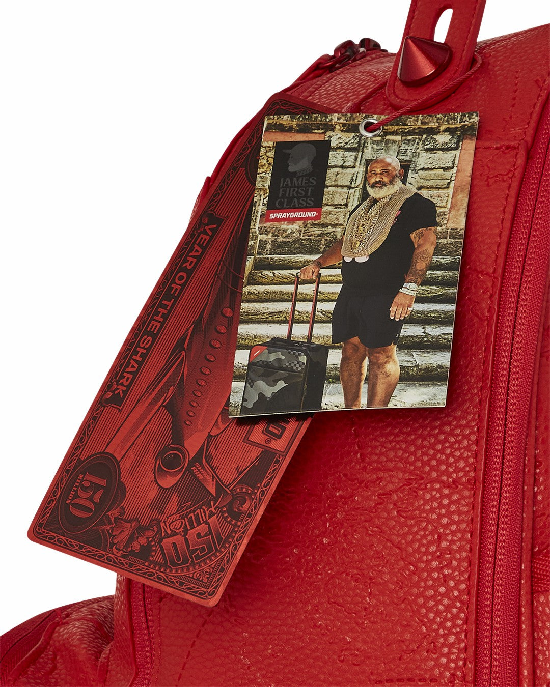 Sprayground JAMES FIRST CLASS RUBY RED CHATEAU BACKPACK