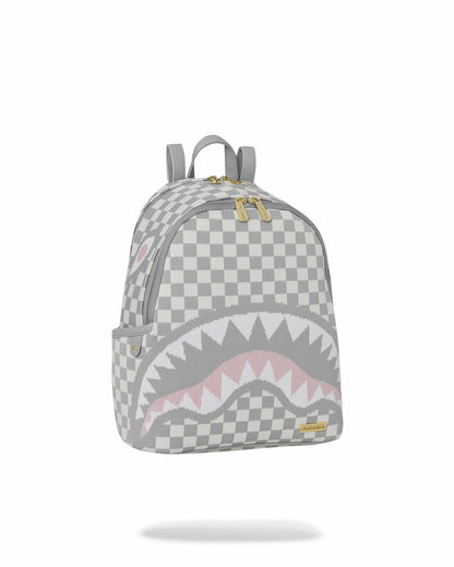 Sprayground KNIT SHARKS IN PARIS IN CREAM SAVAGE BACKPACK