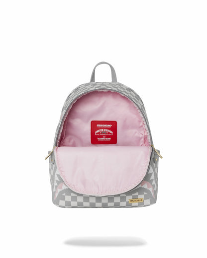 Sprayground KNIT SHARKS IN PARIS IN CREAM SAVAGE BACKPACK