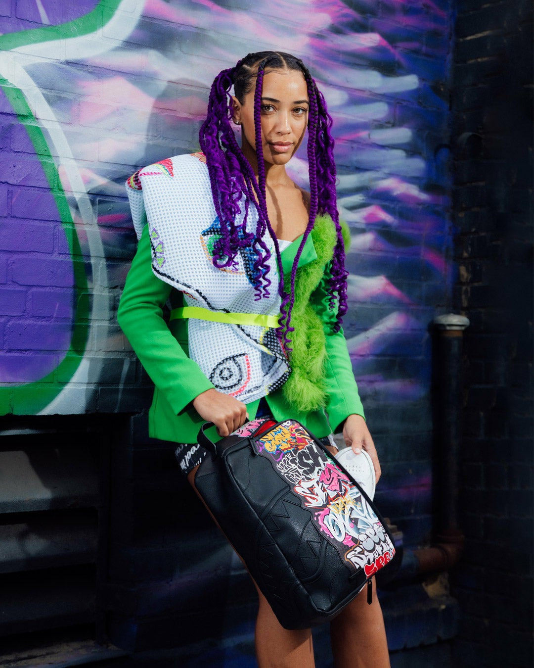 Sprayground HALF GRAFF NIGHT SNEAKER HOLDER