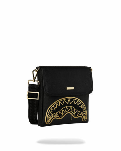 Sprayground GOLD FANG MESSENGER SLING