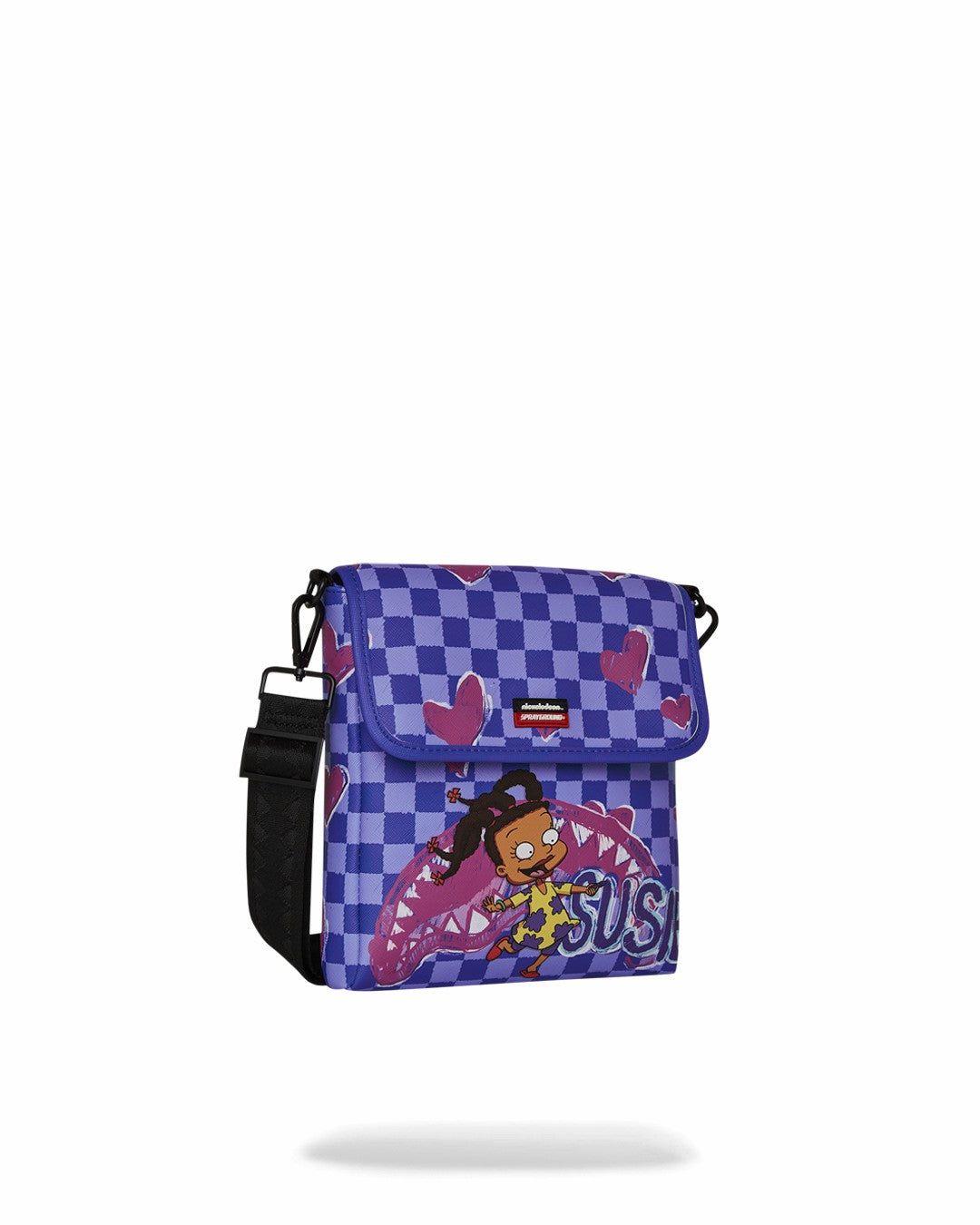 Sprayground RUGRATS SUSIE CRAYON SHARK MESSENGER SLING