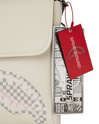 Sprayground SHARK CENTRAL DYNAMIC MESSENGER SLING BAG