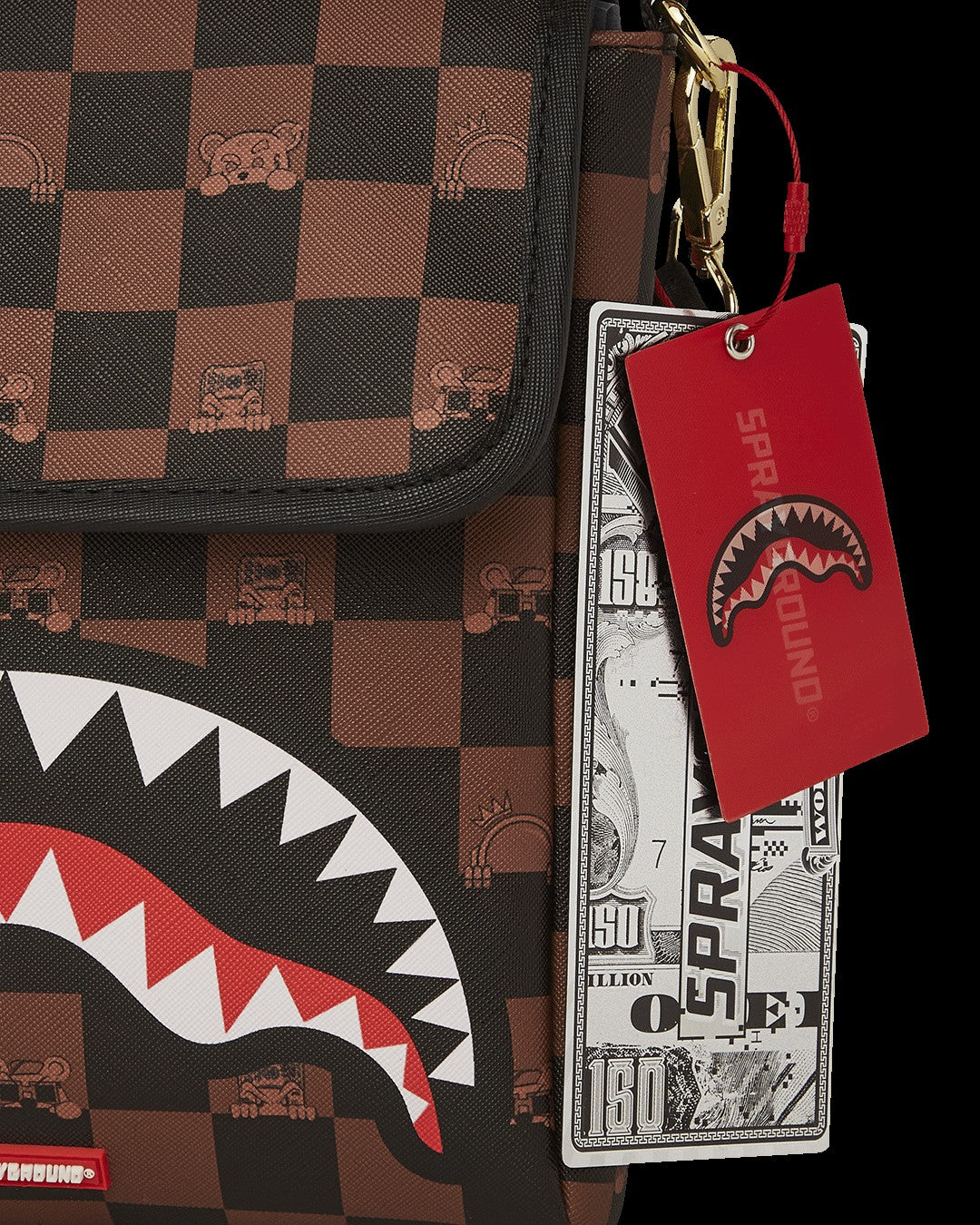 Sprayground THE HIDEOUT MESSENGER SLING BAG