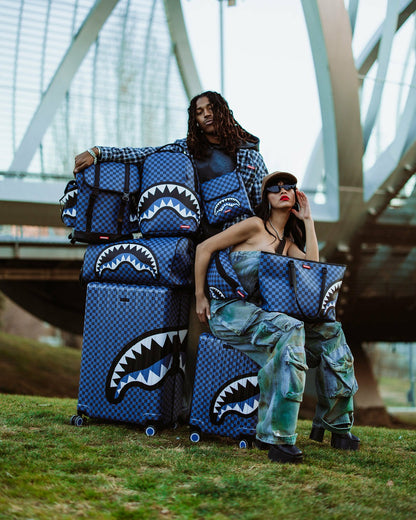 Sprayground MIDNIGHT MAGIC SHARKS IN PARIS MESSENGER SLING BAG