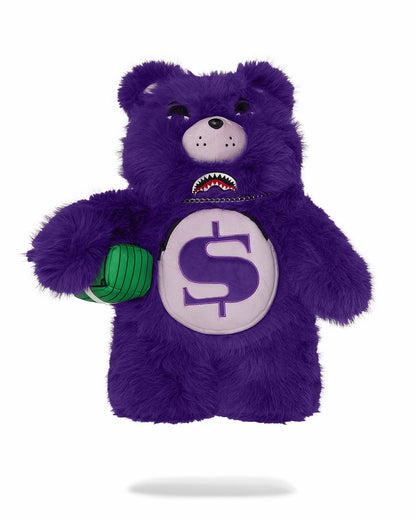 Sprayground FURZILLA SHARK (PURP) MONEYBEAR BACKPACK