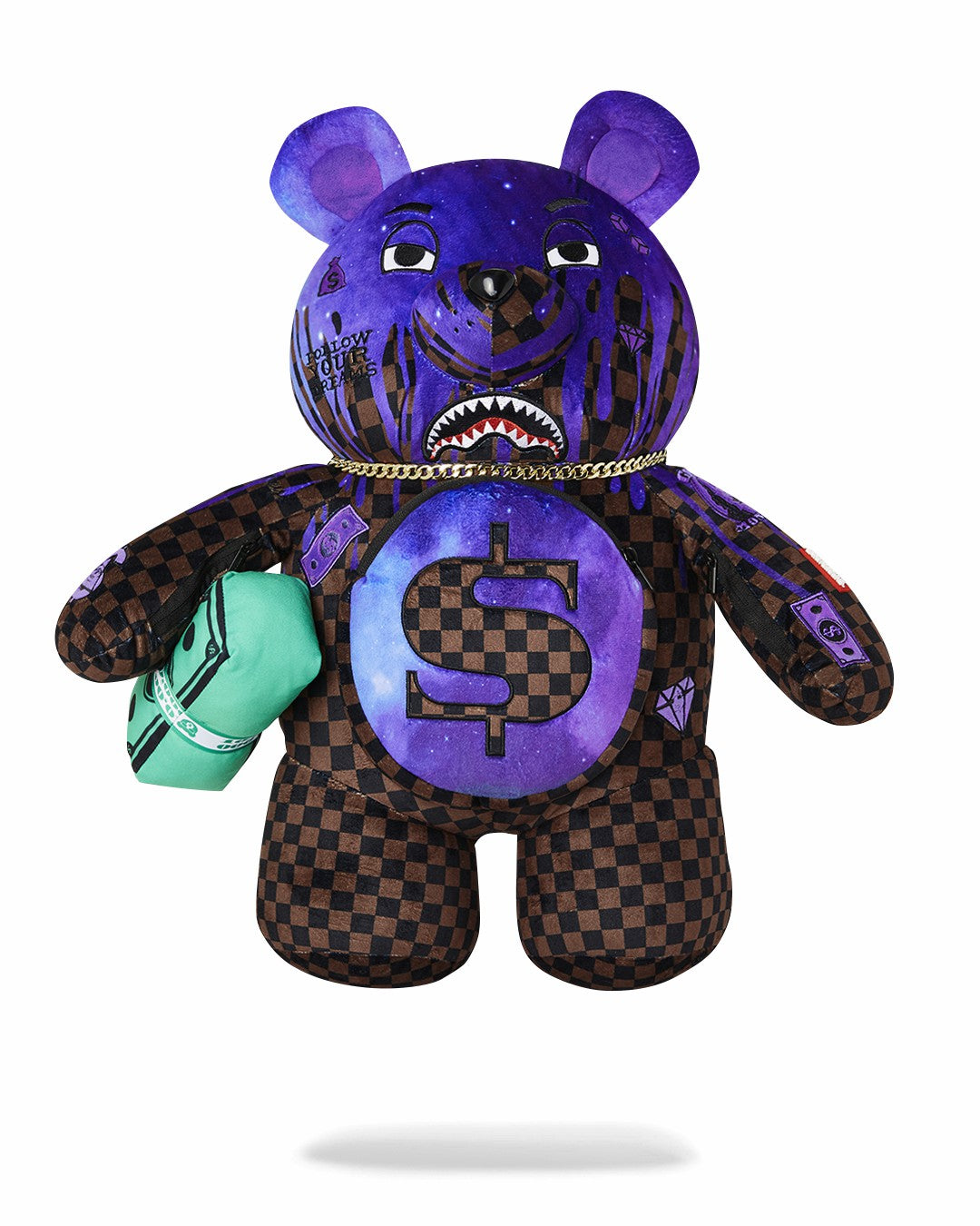Sprayground CHAMPION OF THE GALAXY MONEYBEAR BACKPACK