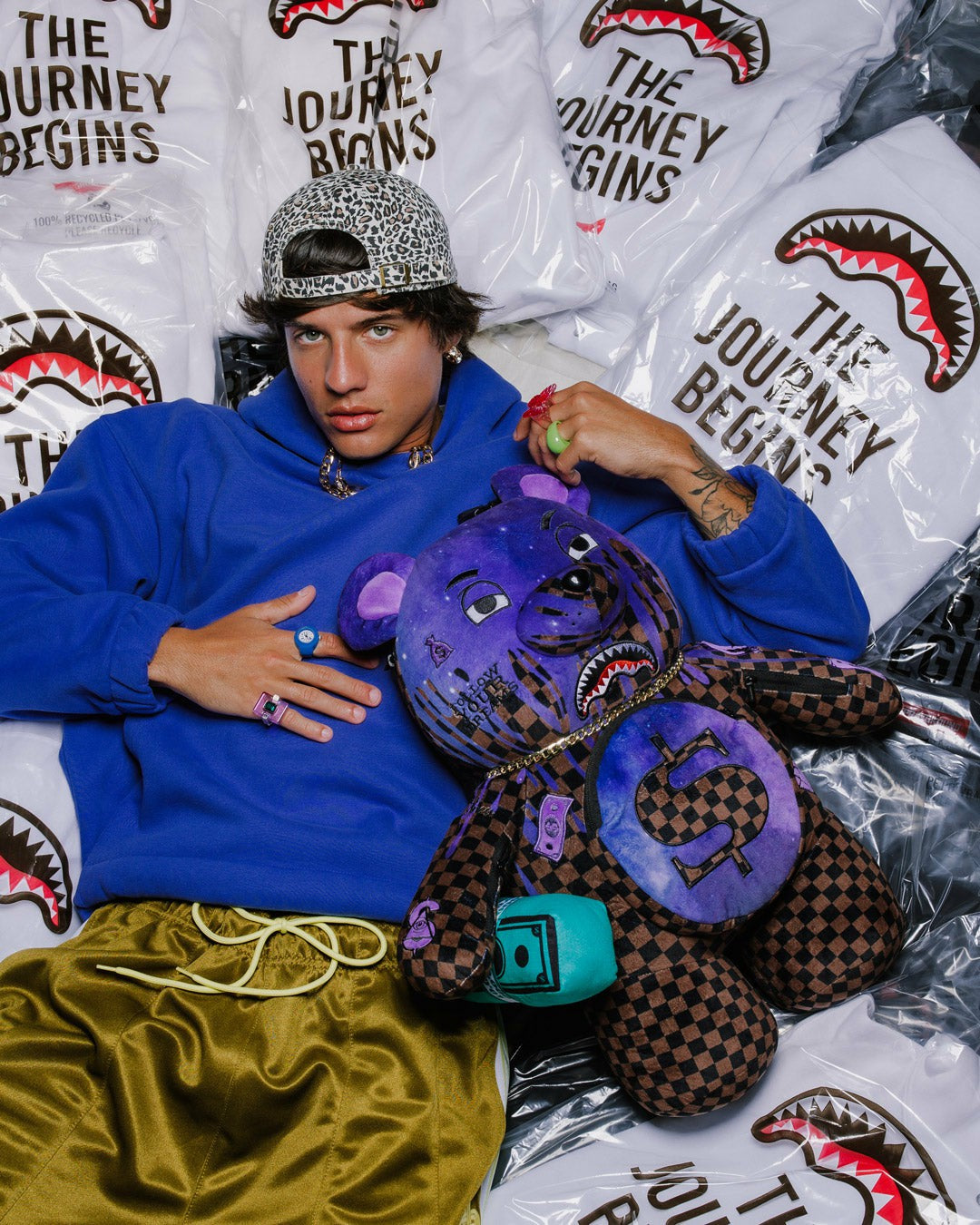 Sprayground CHAMPION OF THE GALAXY MONEYBEAR BACKPACK