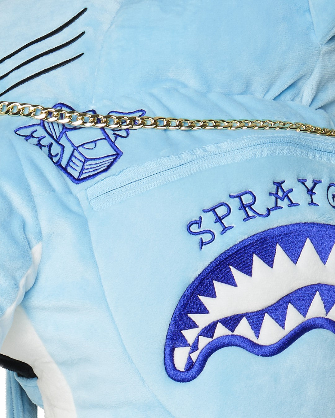 Sprayground STUFFED SAVAGE HOODY BACKPACK SHARK