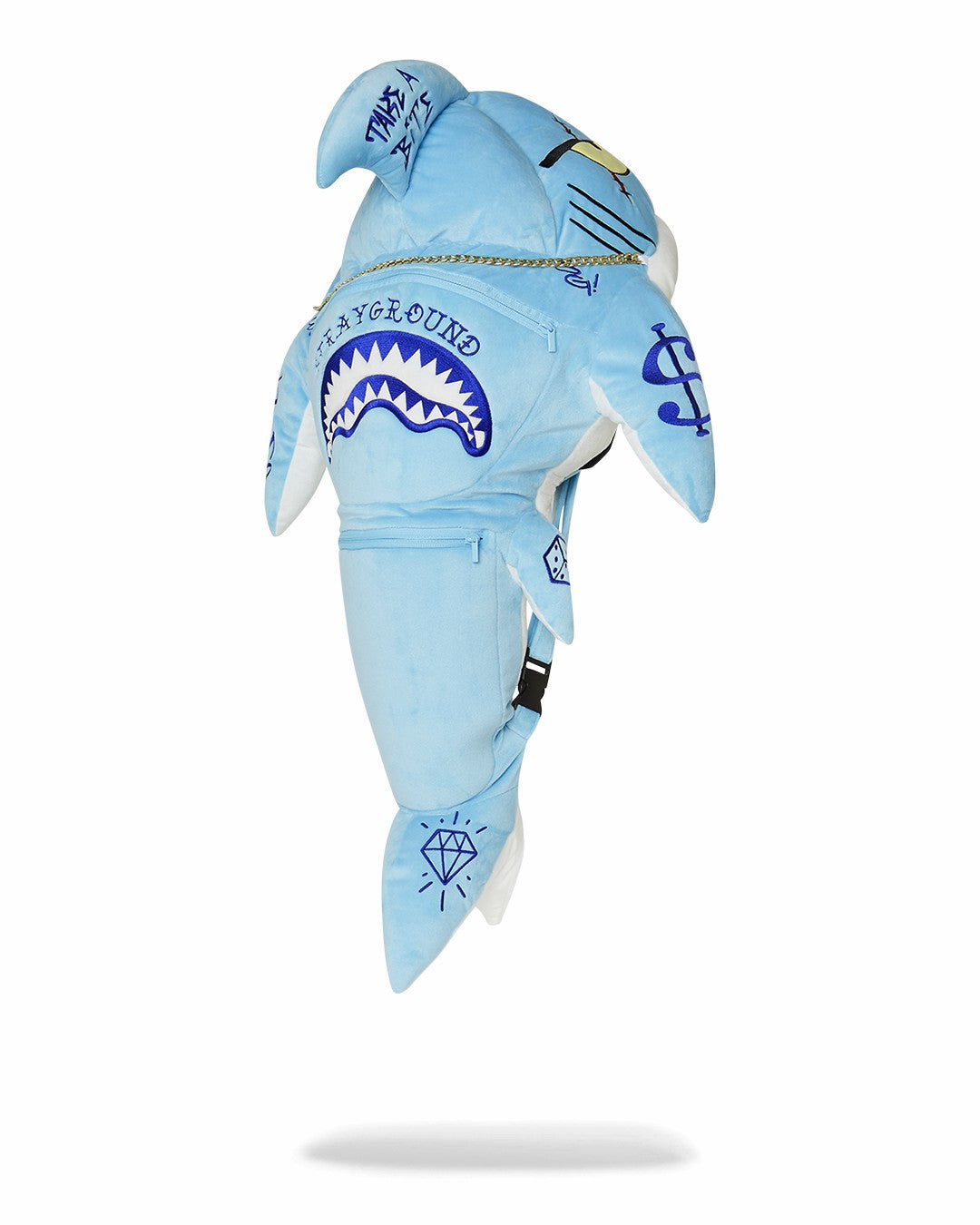 Sprayground STUFFED SAVAGE HOODY BACKPACK SHARK