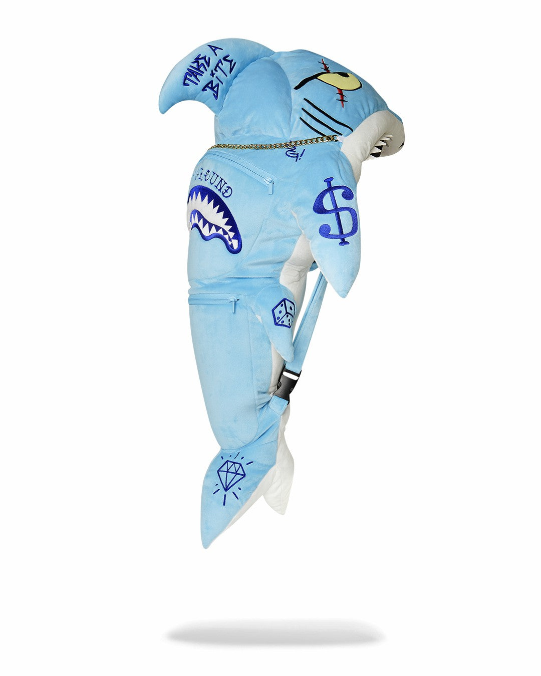 Sprayground STUFFED SAVAGE HOODY BACKPACK SHARK