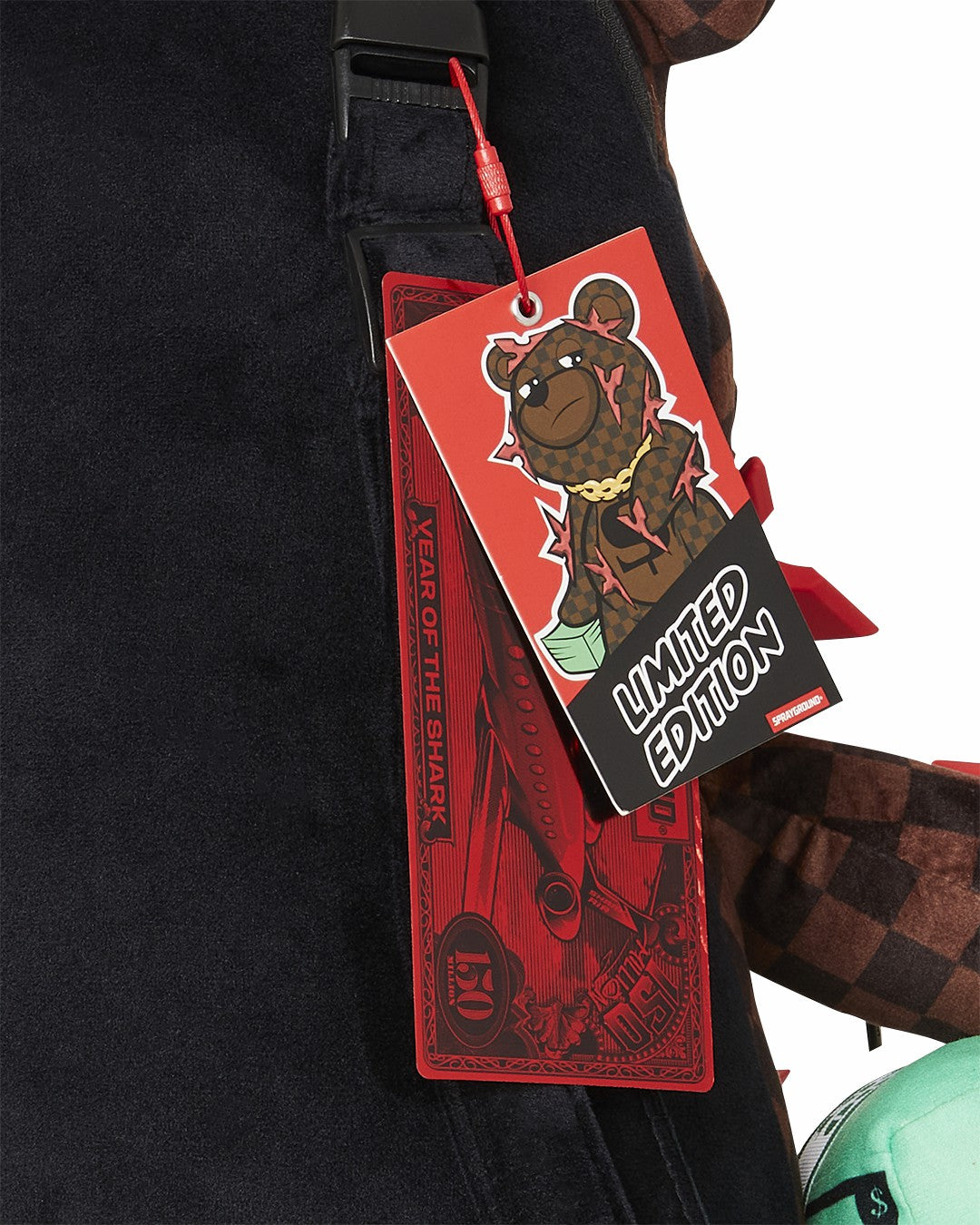 Sprayground OUCH, WHATEVER MONEYBEAR BACKPACK