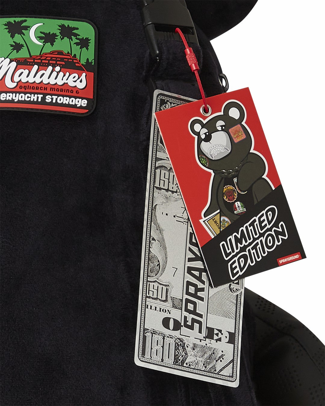 Sprayground GLOBAL MOGUL BILLIONAIRE MONEYBEAR BACKPACK