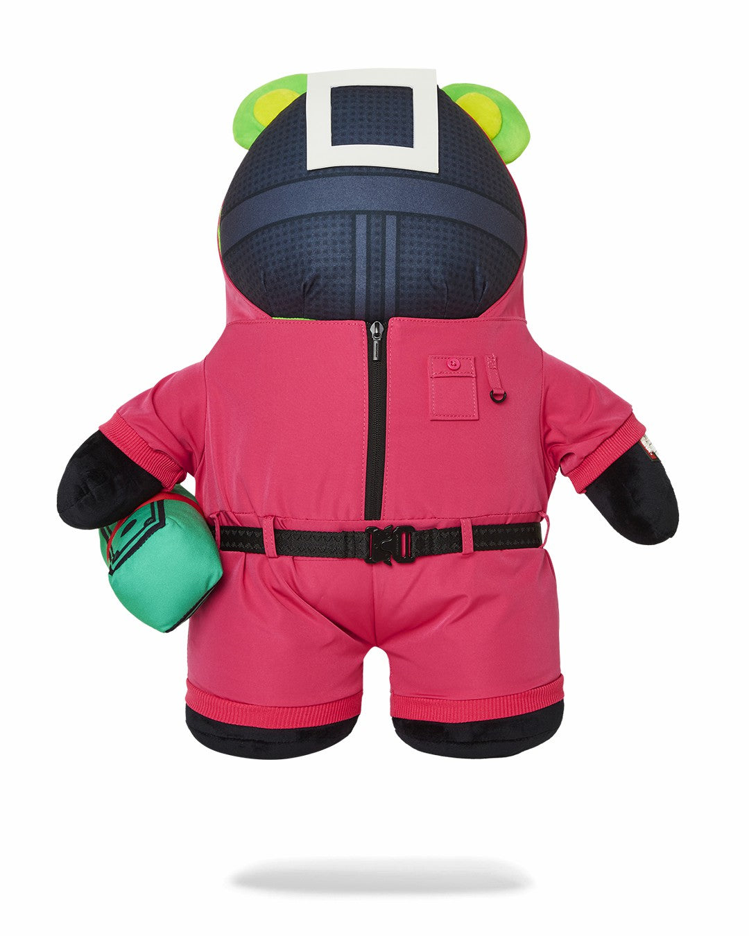 Sprayground SQUID GAME COLLAB PINK SOLDIERS BEAR BACKPACK