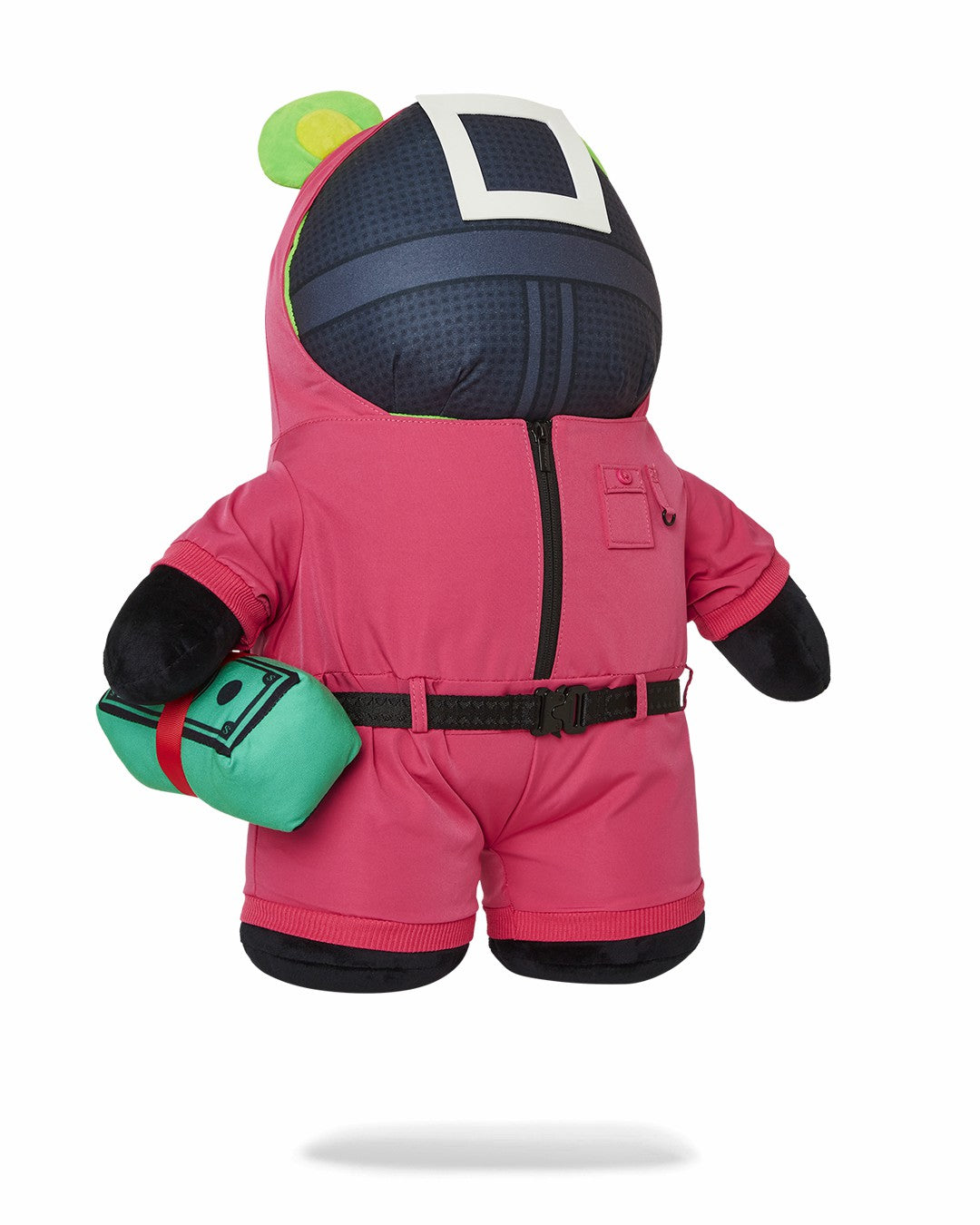 Sprayground SQUID GAME COLLAB PINK SOLDIERS BEAR BACKPACK