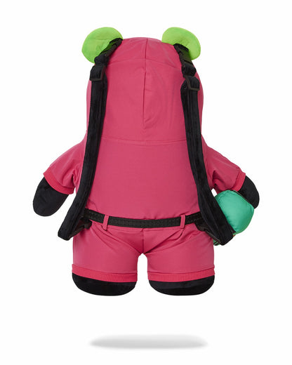 Sprayground SQUID GAME COLLAB PINK SOLDIERS BEAR BACKPACK