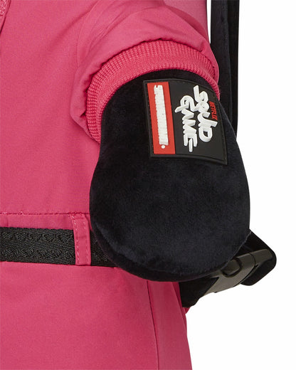 Sprayground SQUID GAME COLLAB PINK SOLDIERS BEAR BACKPACK