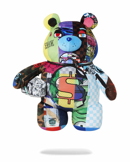 Sprayground SHARK MASTERPIECES MONEYBEAR TEDDYBEAR BACKPACK