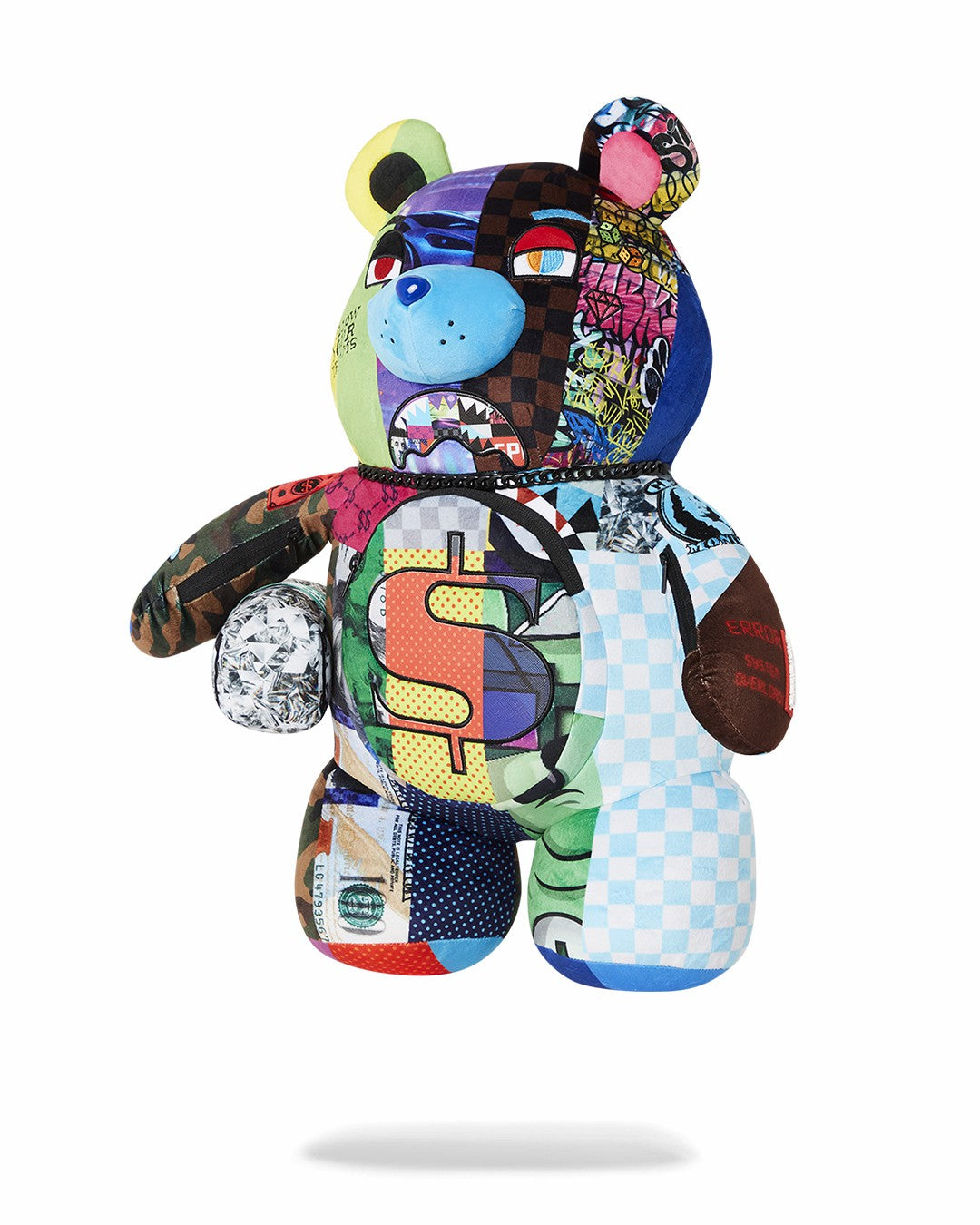 Sprayground SHARK MASTERPIECES MONEYBEAR TEDDYBEAR BACKPACK