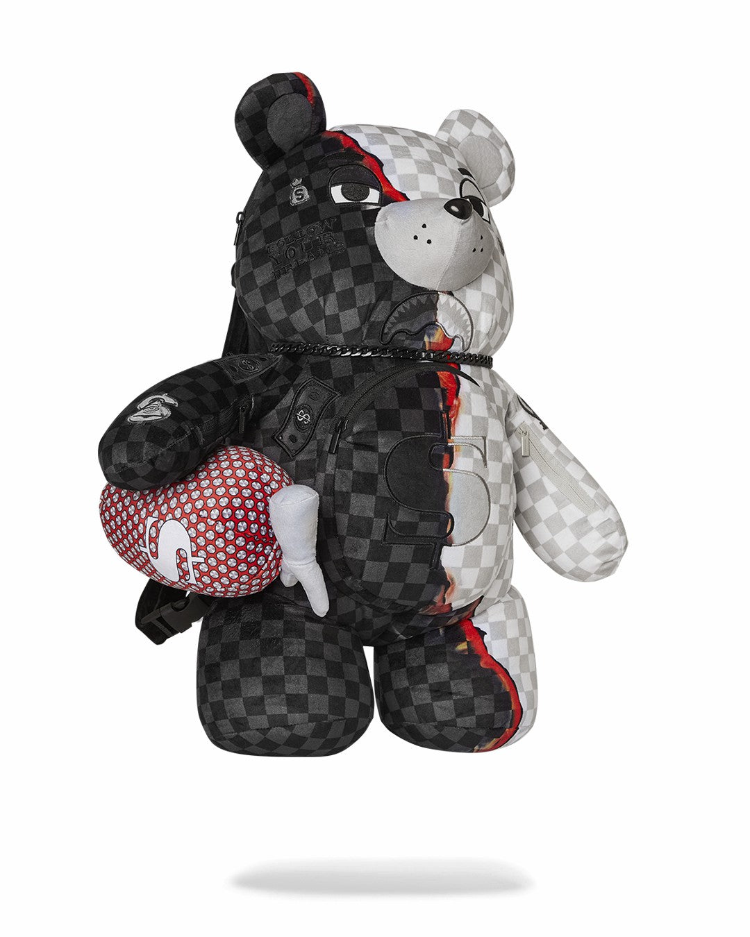 Sprayground RING OF FIRE MONEYBEAR TEDDYBEAR BACKPACK
