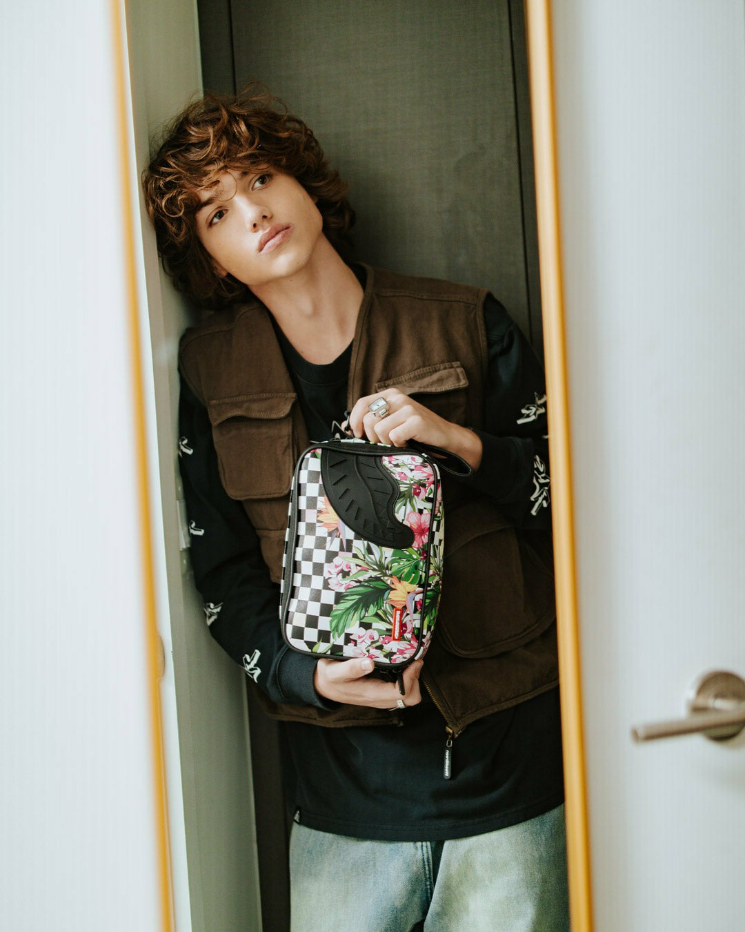 Sprayground RODEO DRIVE BRICKSIDE TOILETRY BAG