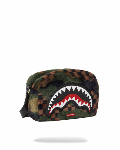 Sprayground BIG SKY FUR SHARK MESSENGER BRICK BAG
