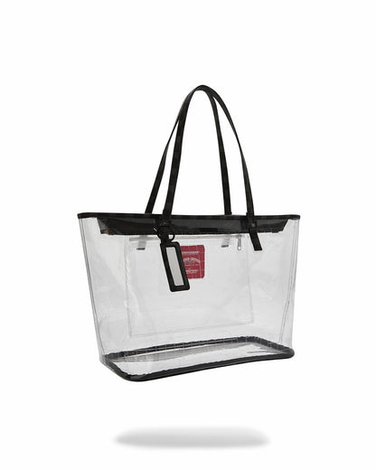 Sprayground FULLY CLEAR SHARKS IN PARIS TOTE