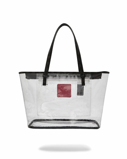 Sprayground FULLY CLEAR SHARKS IN PARIS TOTE